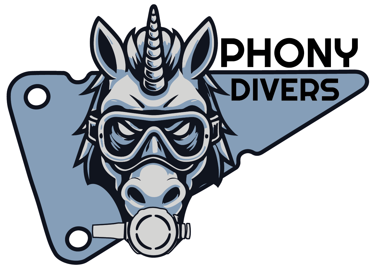 Phony Divers logo